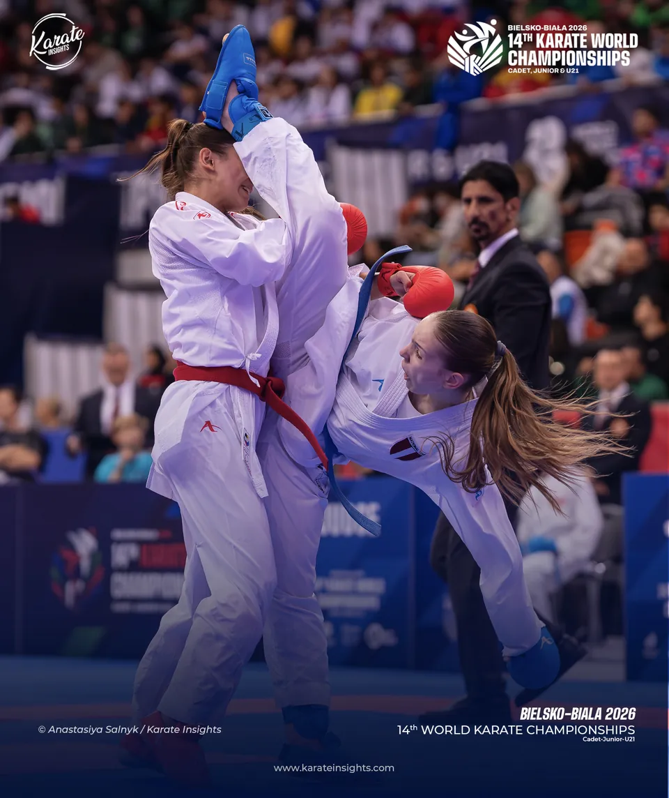 Kumite: a counter kick at the 2026 World Championships