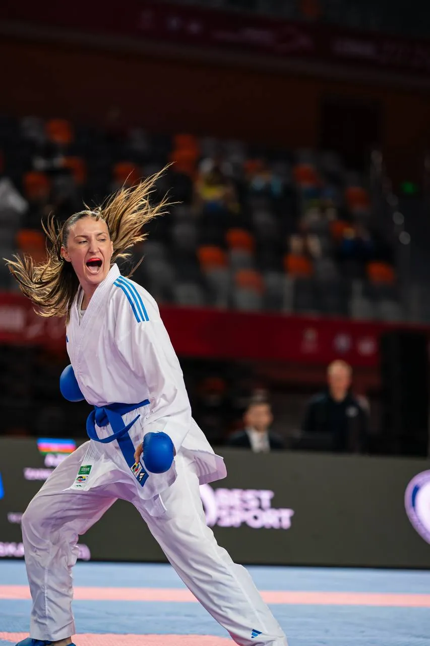 Kumite: emotions after scoring