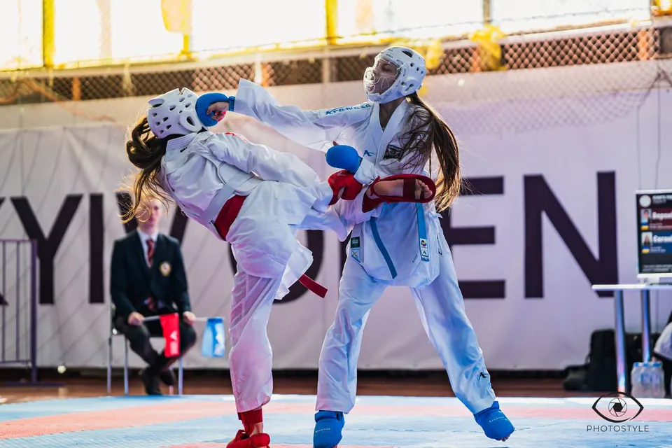 Kumite: a kick in a kids' category