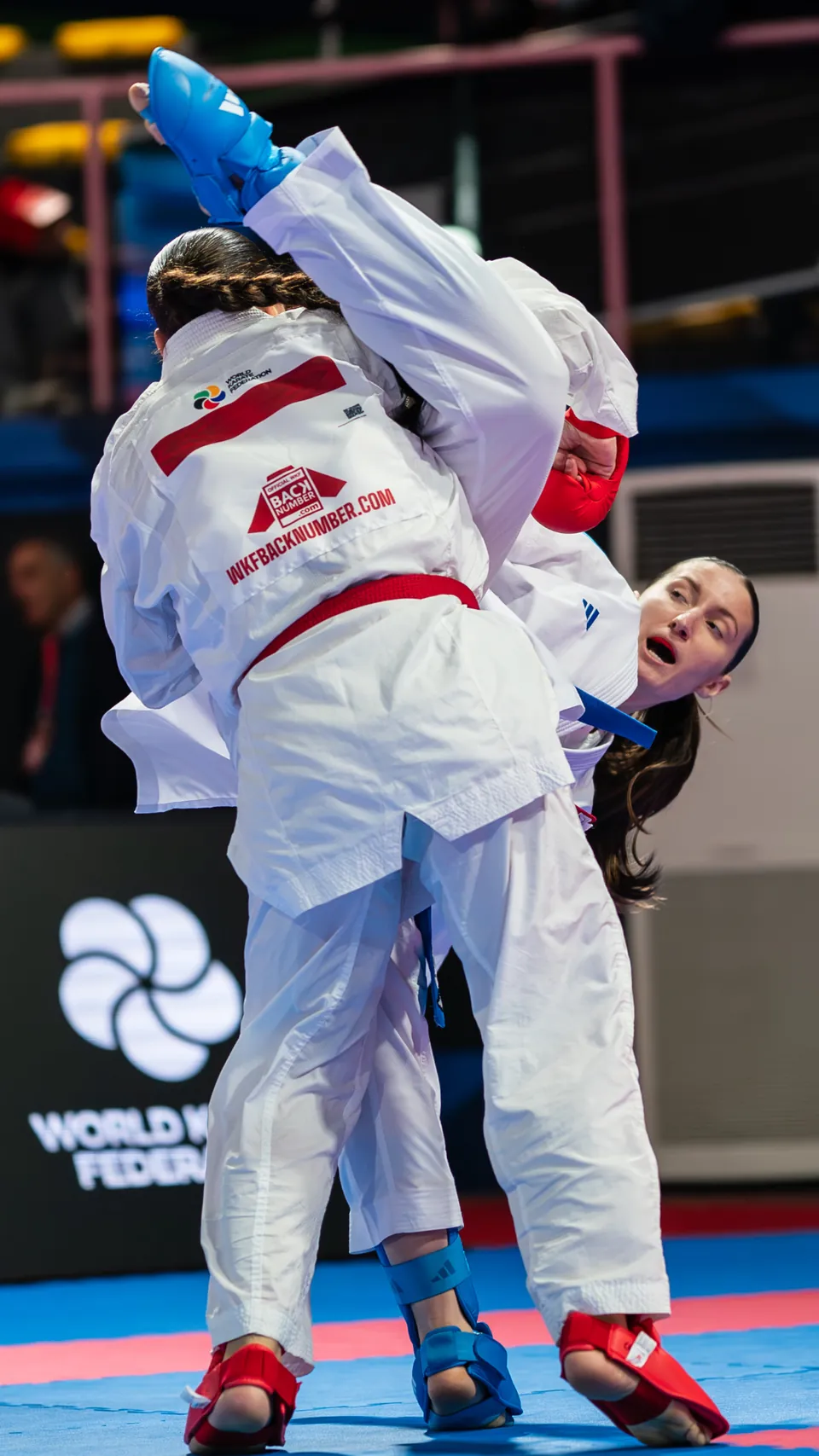 Kumite: a close-range exchange