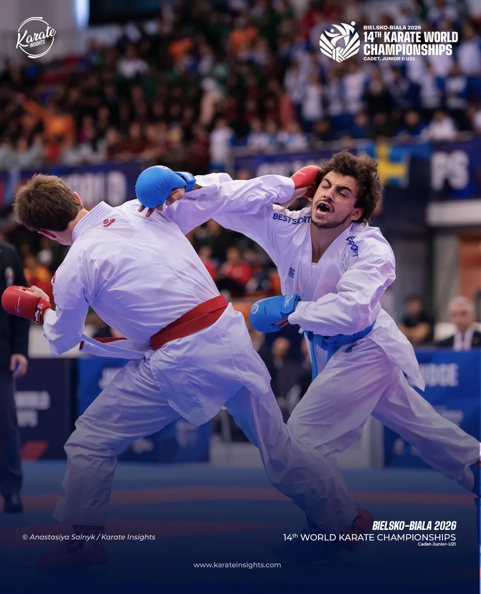 Kumite: a punch to the head at the 2026 World Championships