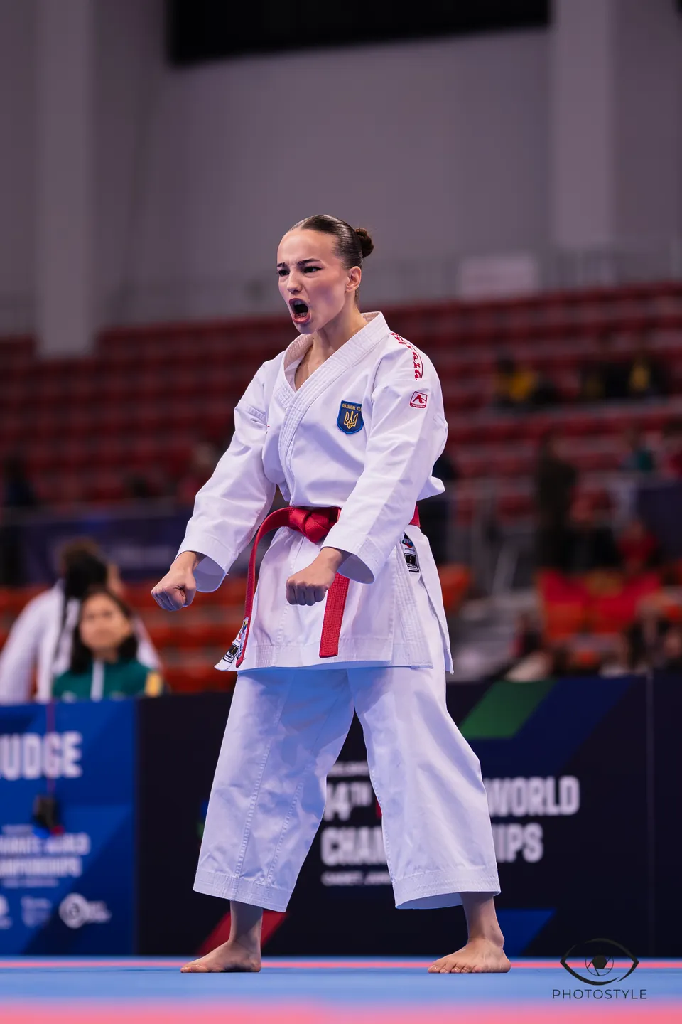 Kata: an athlete's kiai at the World Championships